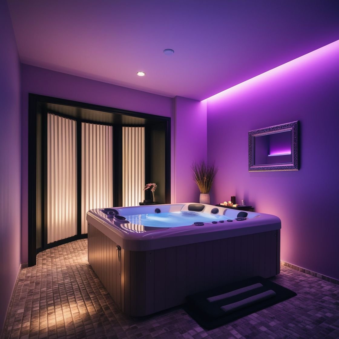 Therapist providing a relaxing spa treatment with essential oils at Spa Villa